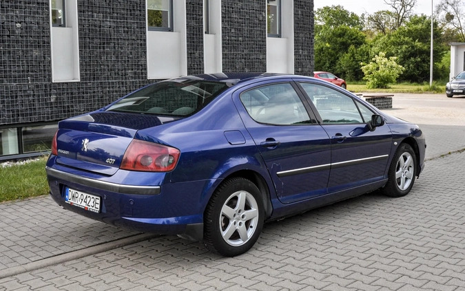Peugeot 407 cena 8500 przebieg: 226000, rok produkcji 2004 z Bobolice małe 67
